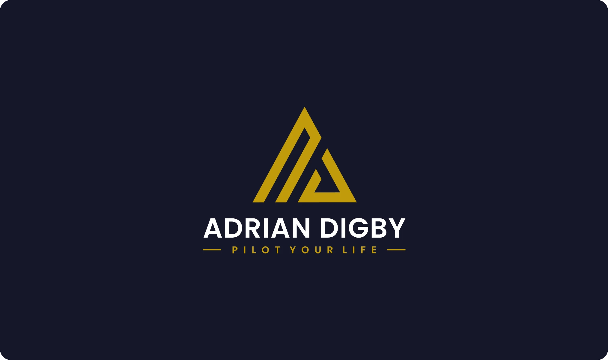 Desktop mockup of the Adrian Digby website design by First Rate Marketing