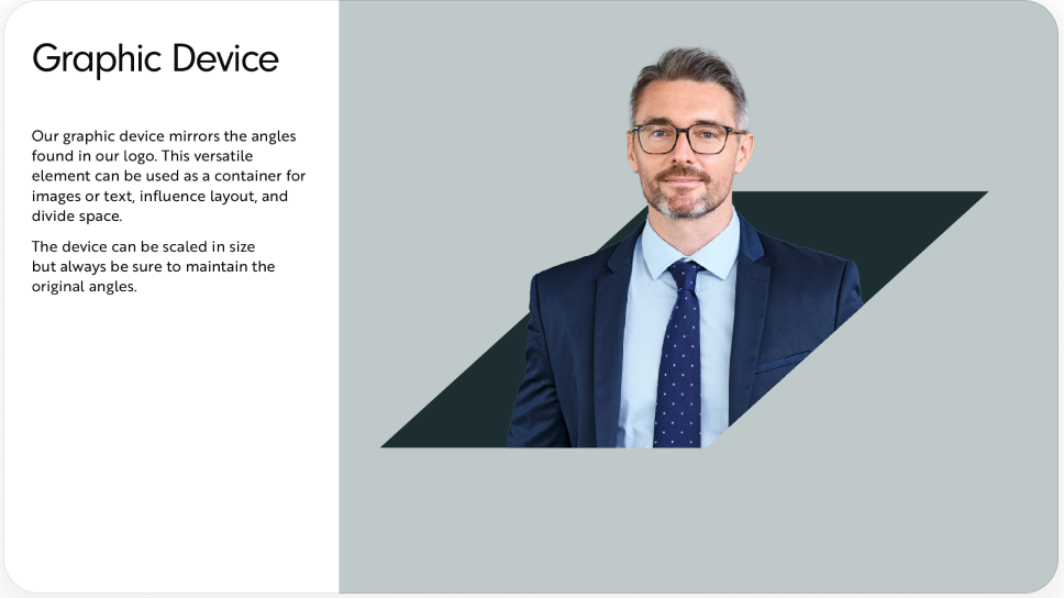 BGI brand guidelines card