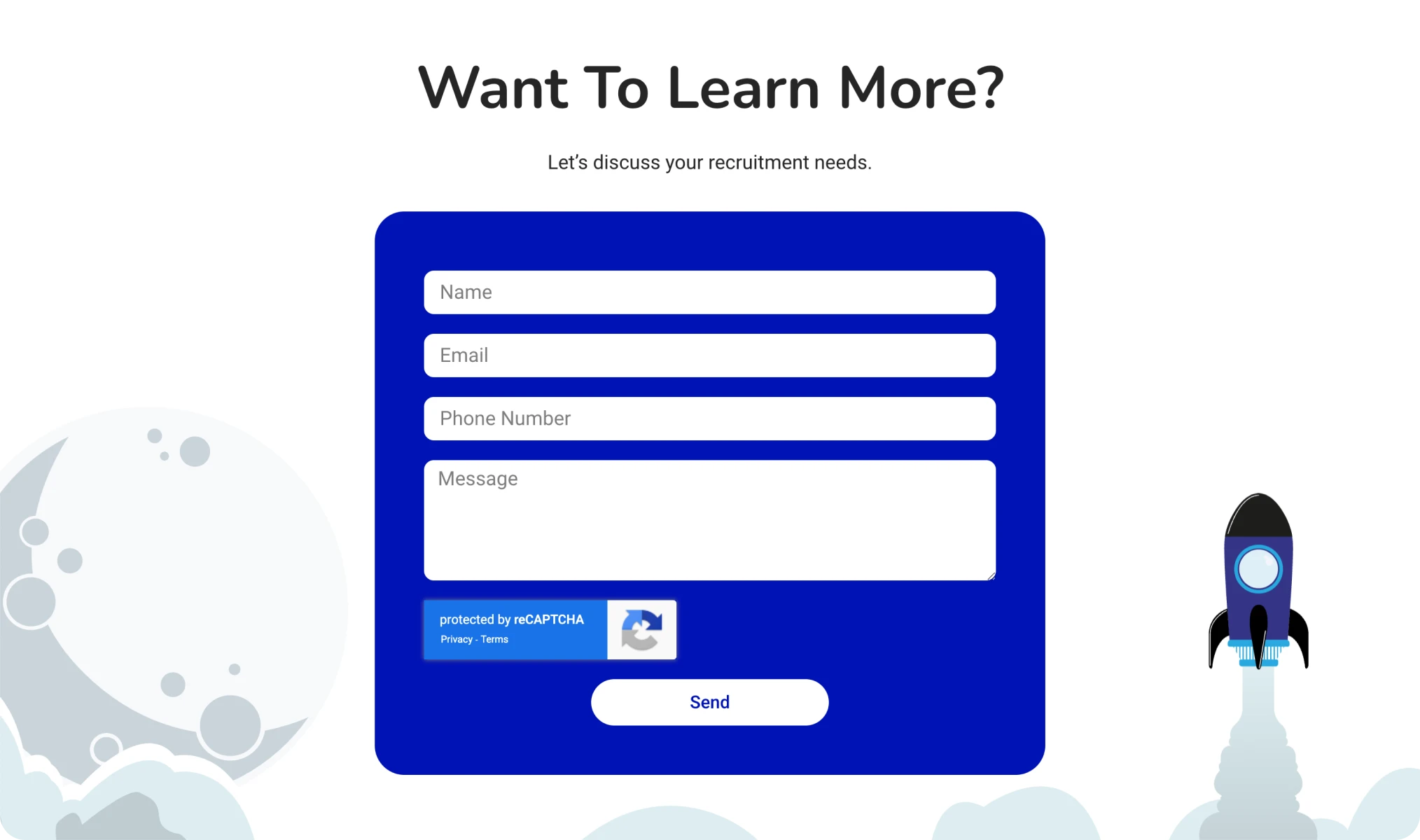 Desktop mockup of the CloudSource Recruitment website design by First Rate Marketing