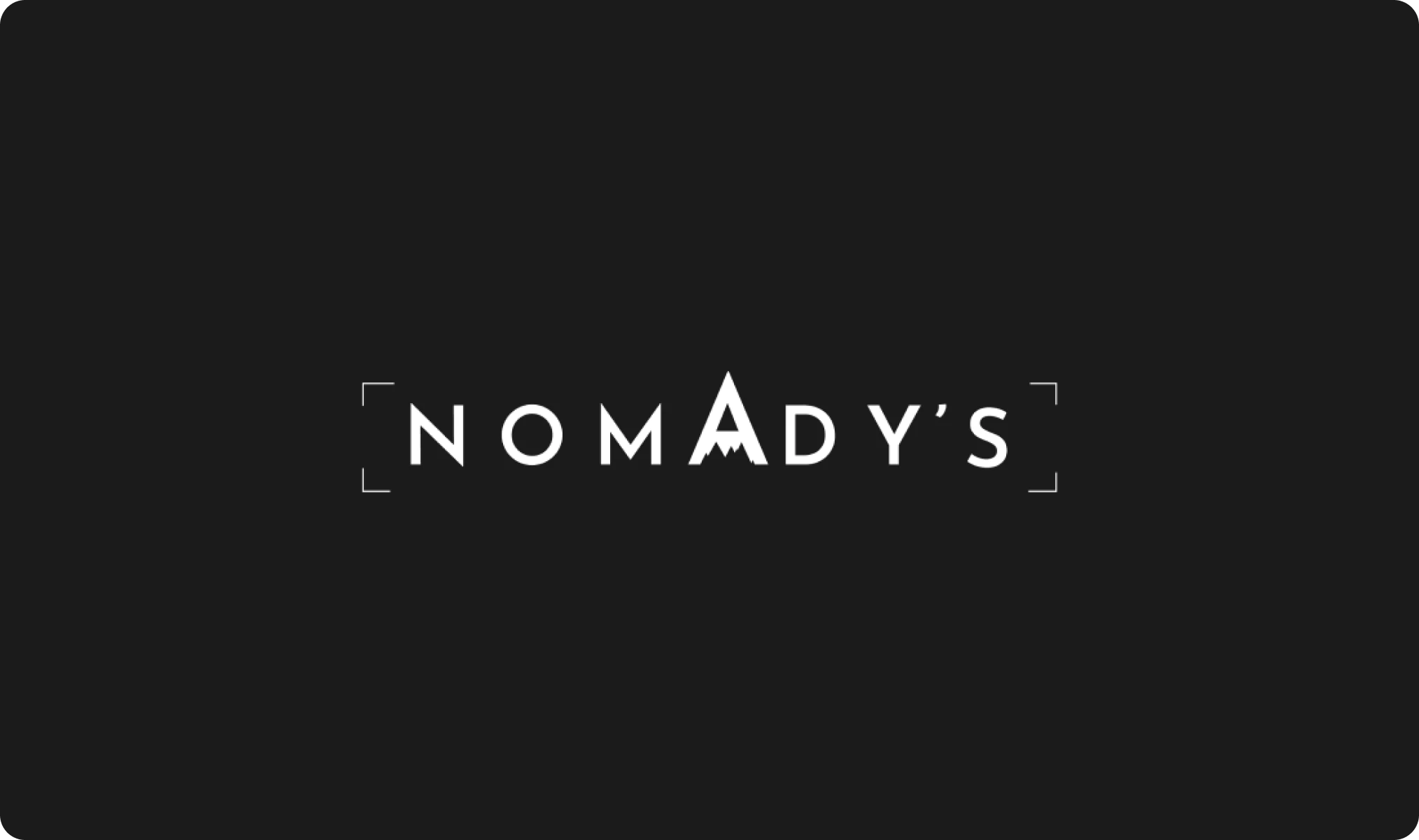 Desktop mockup of the Nomady's website design by First Rate Marketing
