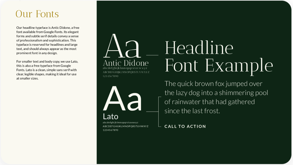 Aquinas Tuition brand guidelines by First Rate Marketing