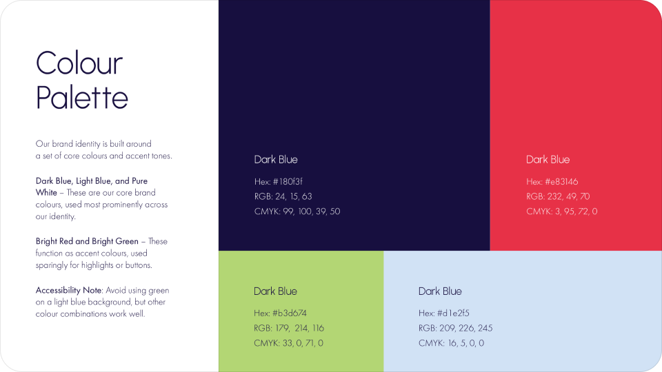 Precise Life brand guidelines by First Rate Marketing